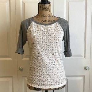 Aeropostale Lace T-shirt